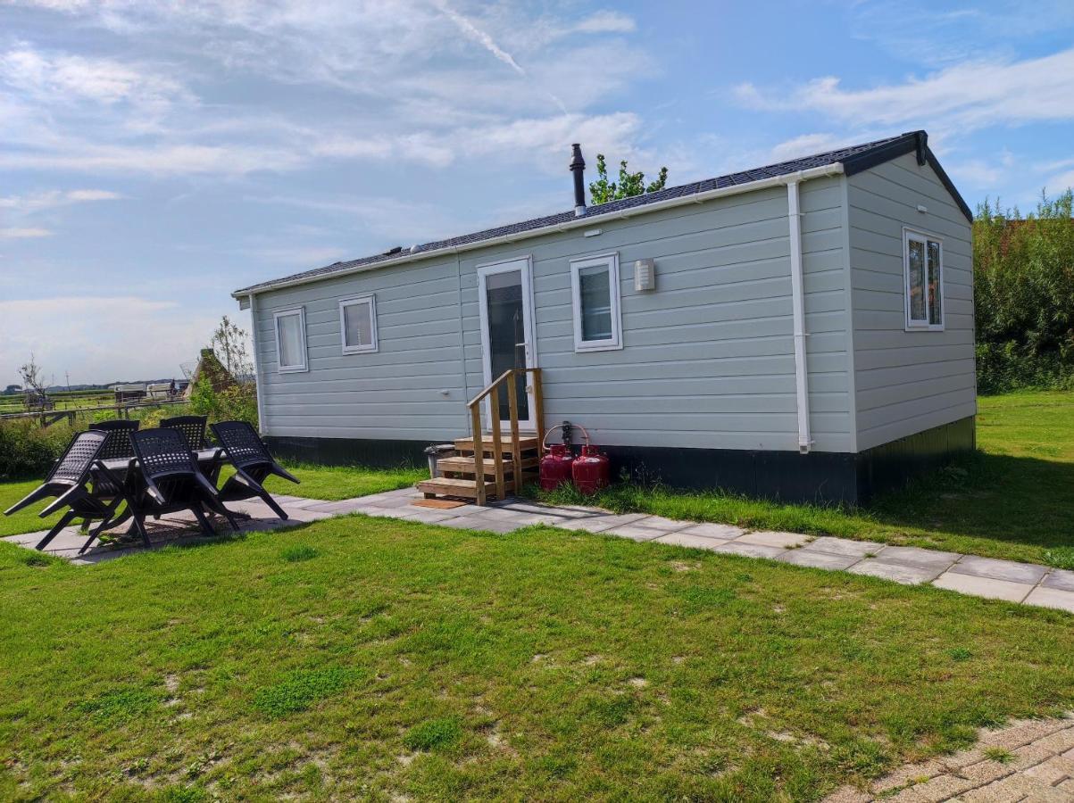 Chalet Weizicht Op Minicamping Hoogelande Grijpskerke Exterior foto